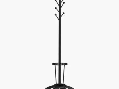 Coat Rack 3D Model