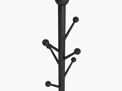Coat Rack 3D Model