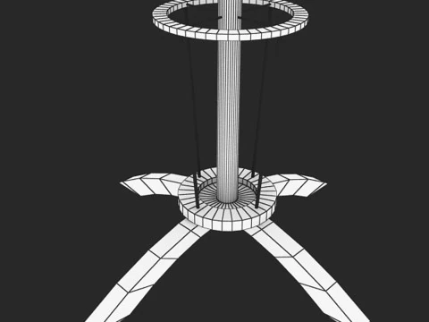Coat Rack 3D Model