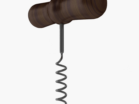 Abridor de vino sacacorchos Modelo 3D
