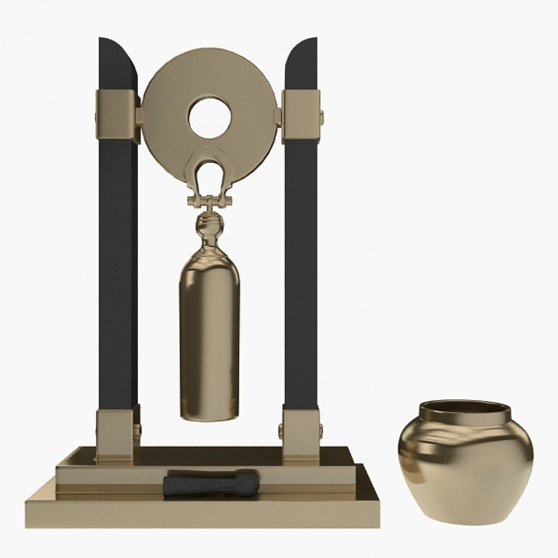 Lonceng Dekoratif Model 3D .c4d .max .obj .3ds .fbx .stl .blend 