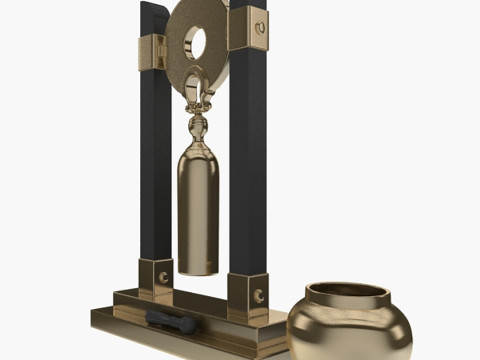 Lonceng Dekoratif Model 3D