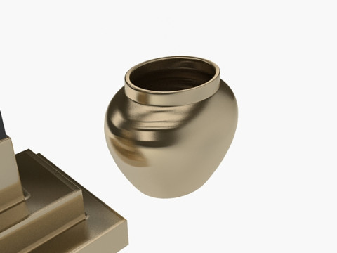 Lonceng Dekoratif Model 3D