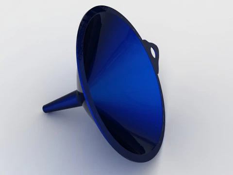 Plastic Funnel 3D Model