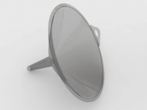 Plastic Funnel 3D Model