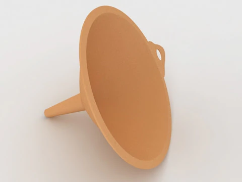 Plastic Funnel 3D Model