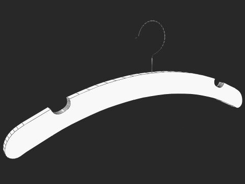 Appendiabiti Modello 3D