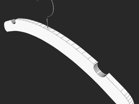 Appendiabiti Modello 3D