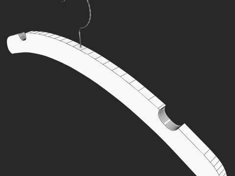 Clothes Hanger 3D Model