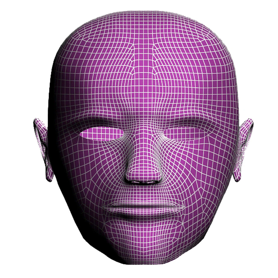 Men Body Face 3D Model .c4d .max .obj .3ds .fbx .stl .blend 