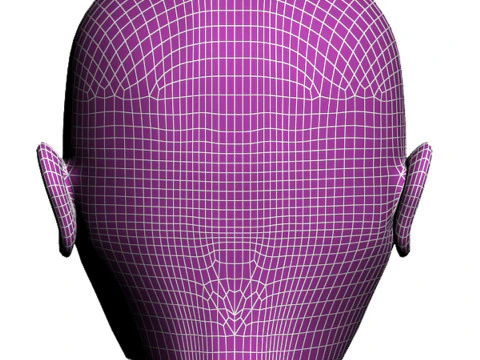 Men Body Face 3D Model