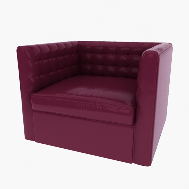 Sofa Kulit Model 3D .c4d .max .obj .3ds .fbx .stl .blend 