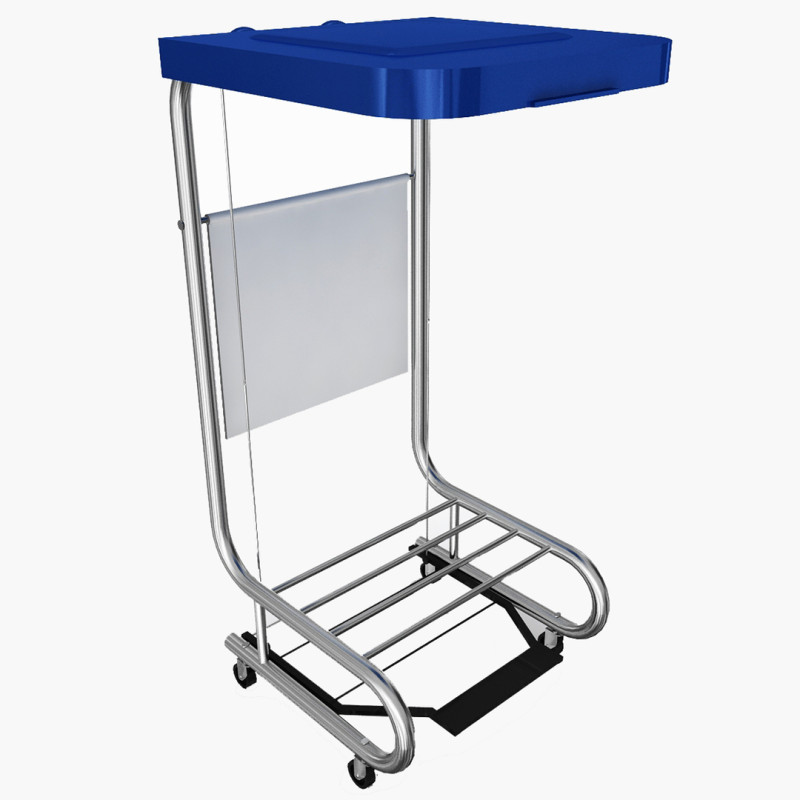 Mobilny stojak na kosze Model 3D .c4d .max .obj .3ds .fbx .stl .blend