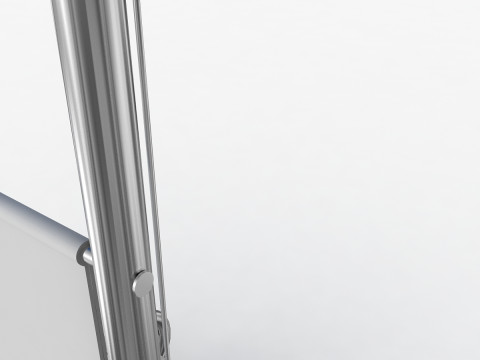 Mobilny stojak na kosze Model 3D