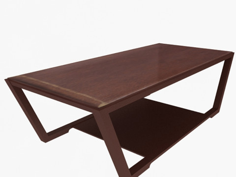 Stylish Office Table 3D Model