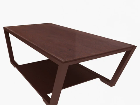 Stylish Office Table 3D Model