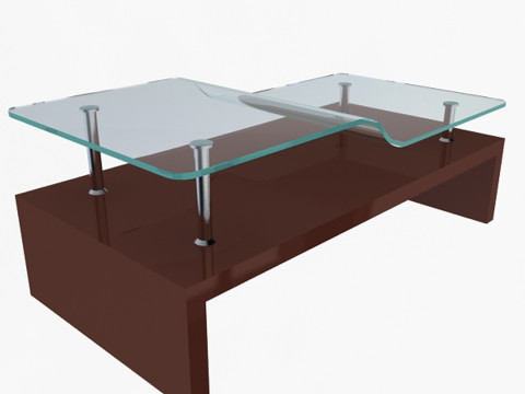 Stylish Office Table 3D Model