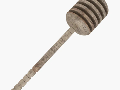 Old Honey Dipper 3D Model