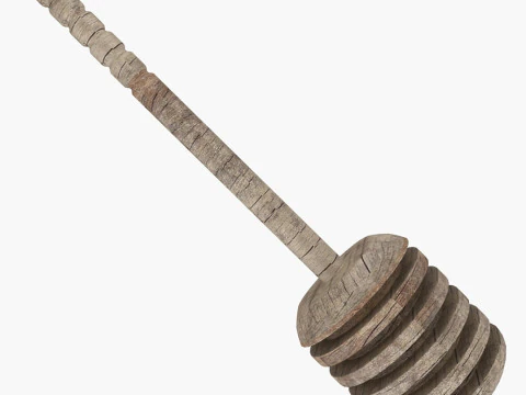 Old Honey Dipper 3D Model