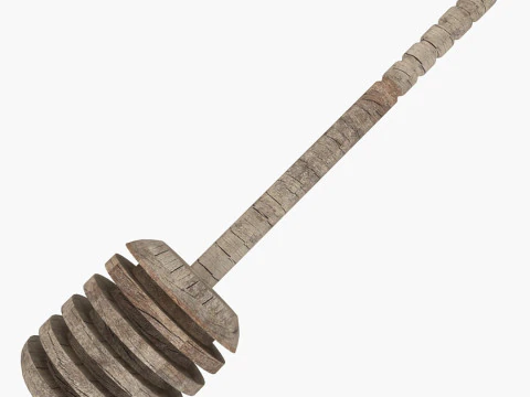 Old Honey Dipper 3D Model