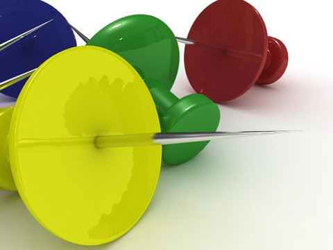 Perno della bacheca Modello 3D