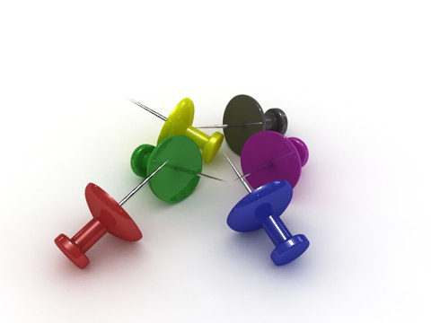 Perno della bacheca Modello 3D