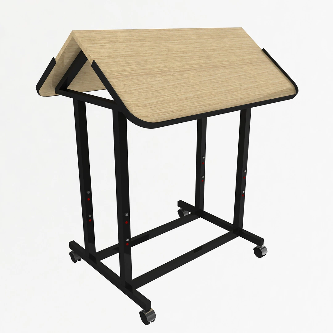 Reading Stand 3D Model .c4d .max .obj .3ds .fbx .stl .blend 