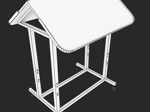 Reading Stand 3D Model
