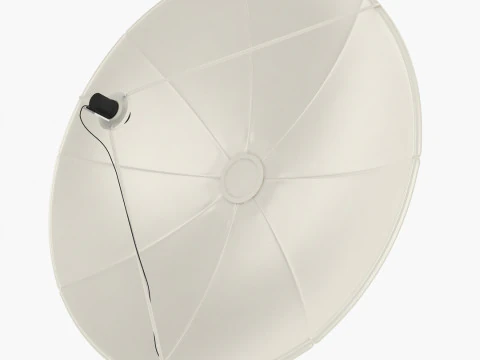 Antenne parabolique Modèle 3D