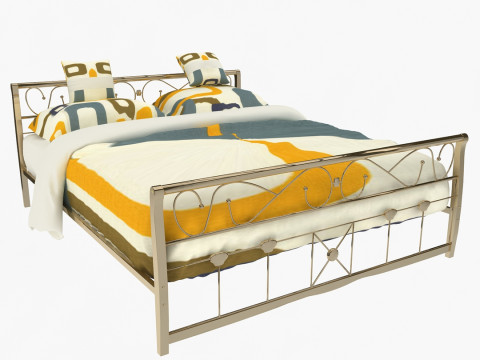 Sleeping Bed 3D Model