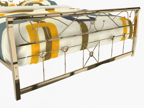 잠자는 침대 3D 모델