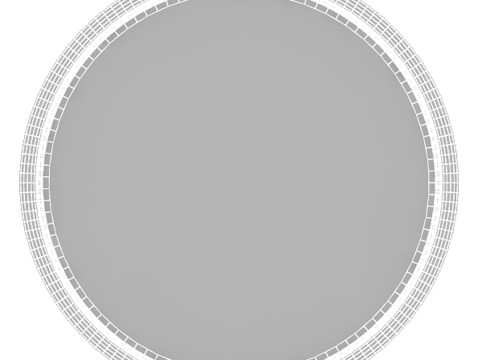 벽걸이 시계 3D 모델