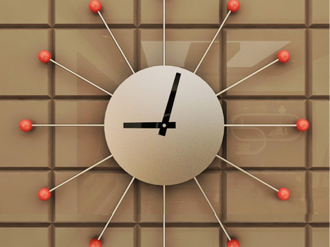Wall Mounted Clock 3D Model