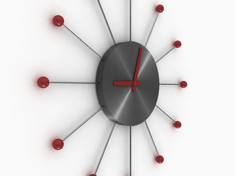 Wall Mounted Clock 3D Model