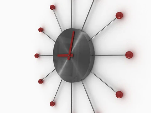 Wall Mounted Clock 3D Model