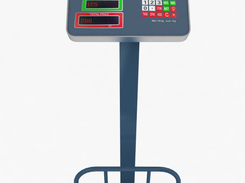 Weighing Machine 3D Model