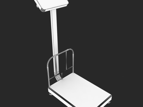 Weighing Machine 3D Model