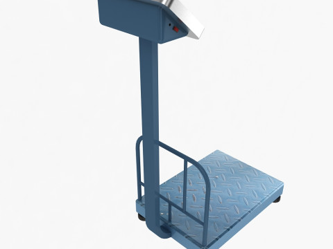 Weighing Machine 3D Model