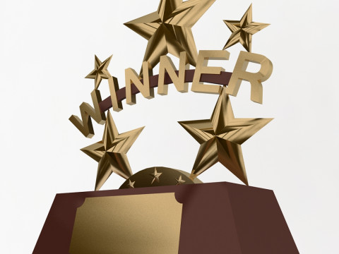 Piala Pemenang Model 3D
