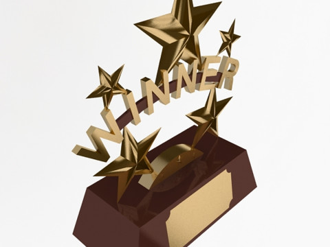 Piala Pemenang Model 3D