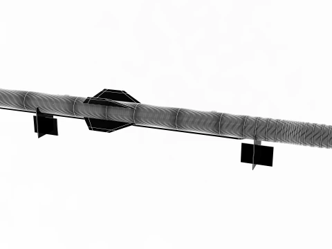 Chinese PL-15 Air-to-Air Missile Upgrade Version 3D Model