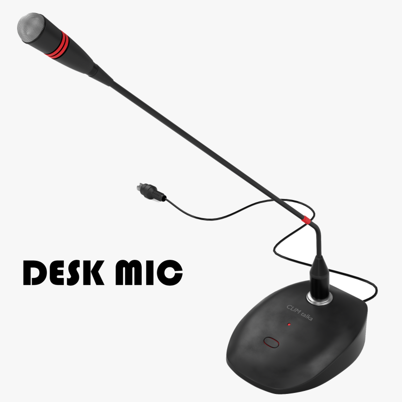 Mikrofon stacjonarny Model 3D .c4d .max .obj .3ds .fbx .stl .blend 