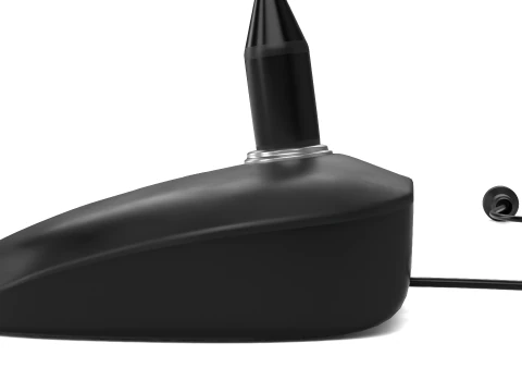 Desktop Microphone 3D Model