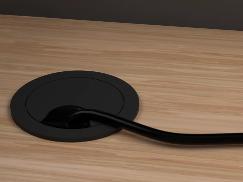 Lectern with Mic 3D Model