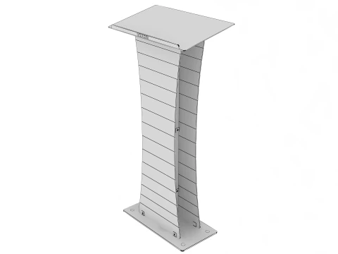 Pulpit - Lectern 3D Model