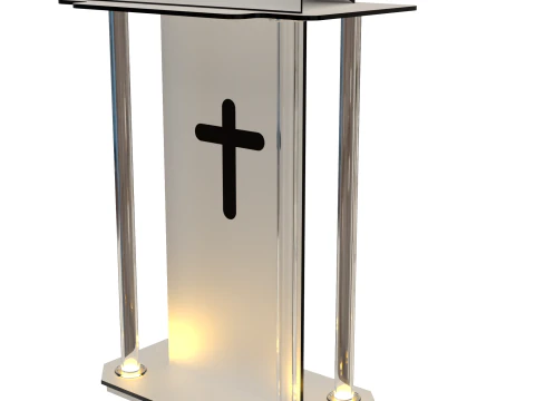 Pulpit - Lectern 3D Model