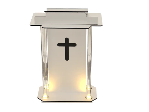 Pulpit - Lectern 3D Model