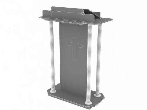 Pulpit - Lectern 3D Model