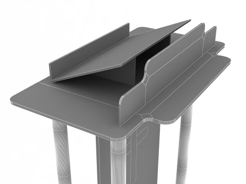 Pulpit - Lectern 3D Model