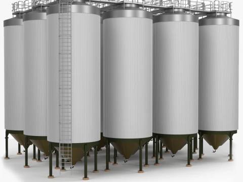 Gistingstanks 3D Model